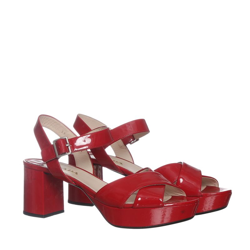 Sandalia-Prada-Verniz-Vermelha