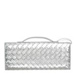 Bolsa-Bottega-Veneta-Andiamo-Intreciatto-Prateada