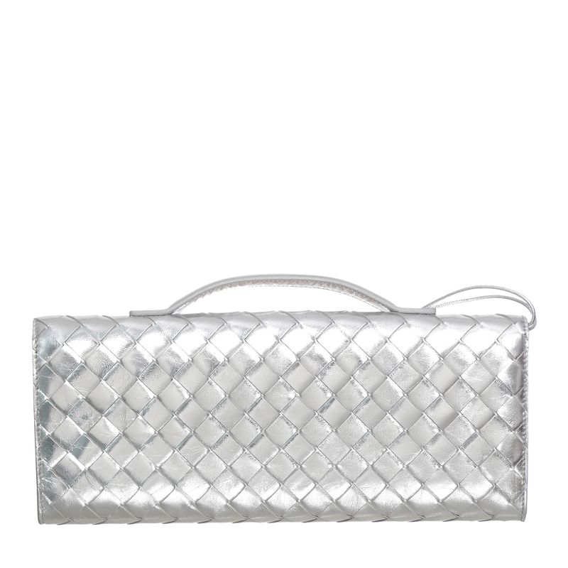 Bolsa-Bottega-Veneta-Andiamo-Intreciatto-Prateada
