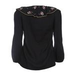 Blusa-Cris-Barros-Bordada-Preta