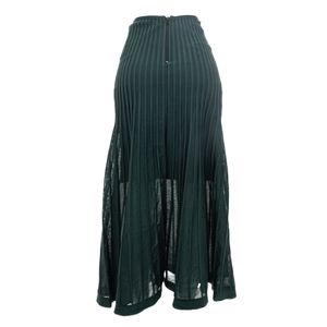 Saia Coven Tricot Nervura Verde