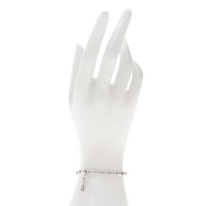 Pulseira Tiffany & Co Microelos Prata de Lei