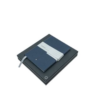 Caderno Montblanc Couro Azul