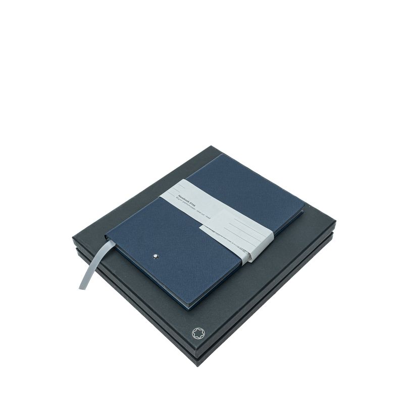 Caderno-Montblanc-Couro-Azul-