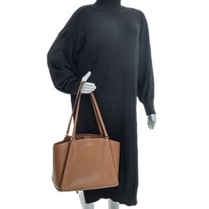 Bolsa Kate Spade Tote Couro Caramelo