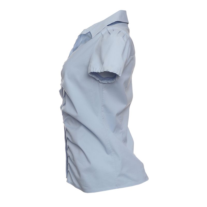 Blusa-Elie-Tahari-Azul-Clara
