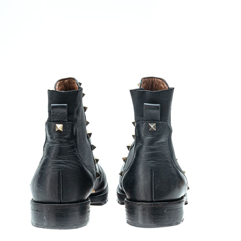 Bota-Valentino-Garavani-Chelsea-Couro-Preto-