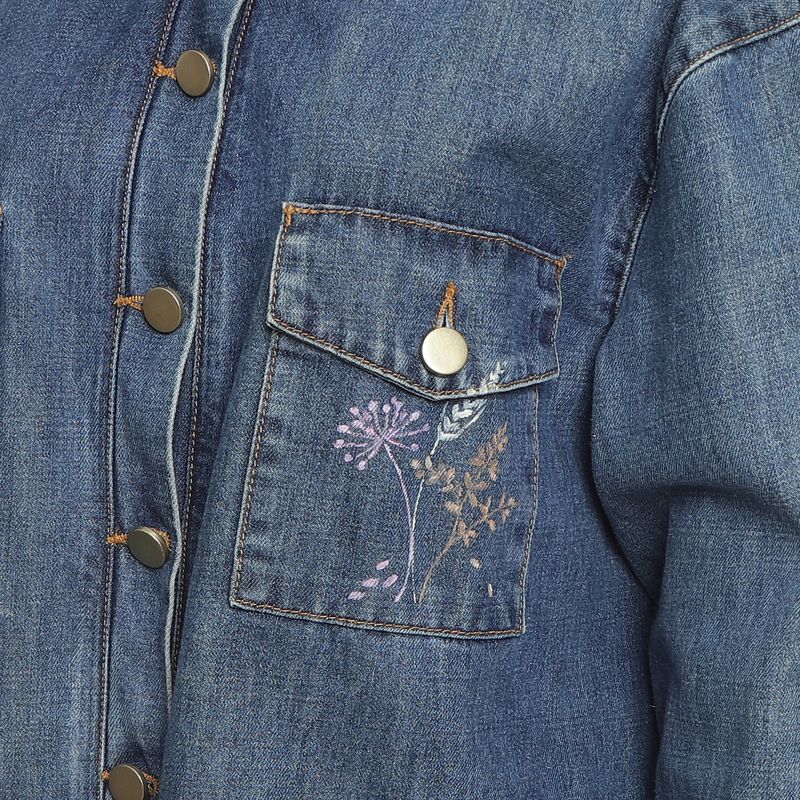 Jaqueta-Framed-Jeans-Bordado-Flor