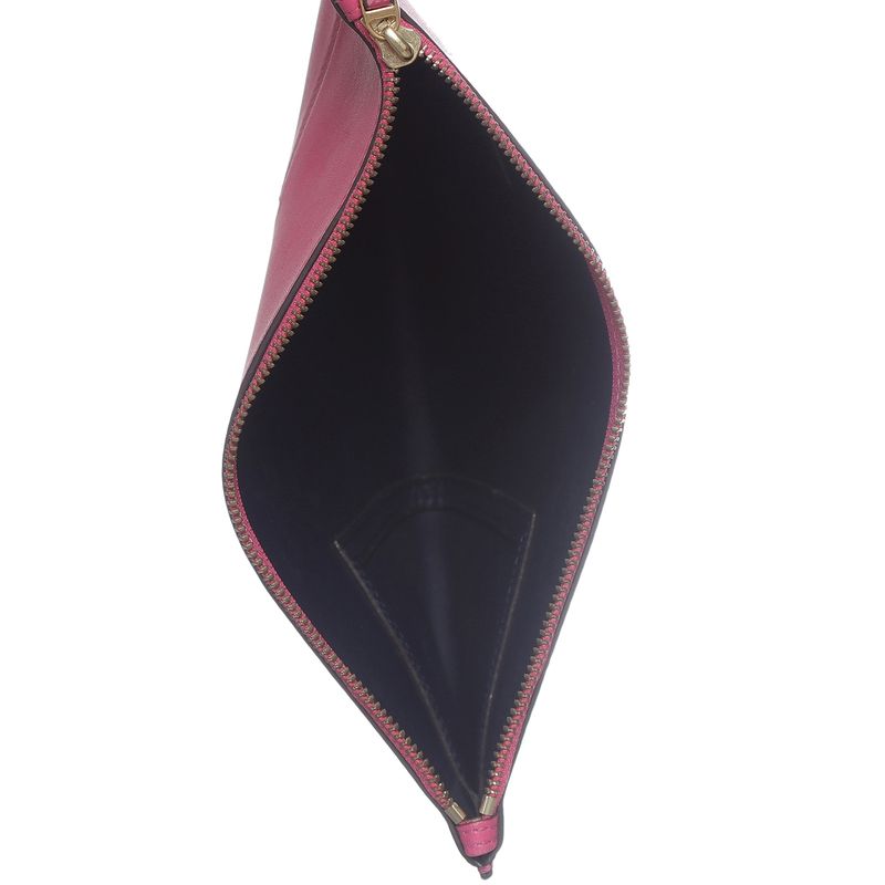 Clutch-Tory-Burch-Couro-Rosa