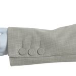 Blazer-Mixed-Xadrez-Bege