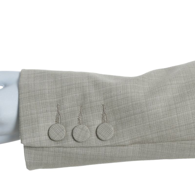 Blazer-Mixed-Xadrez-Bege
