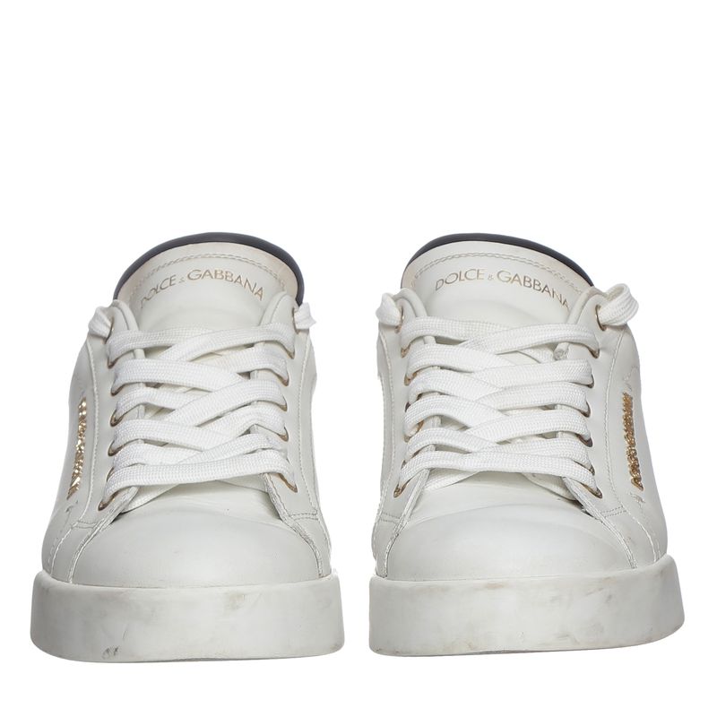 Tenis-Dolce---Gabbana-Couro-Branco