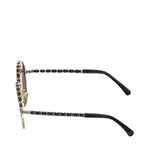 Oculos-Chanel-Metal-Preto