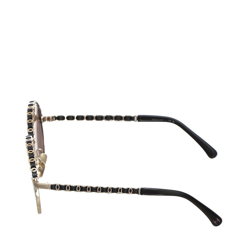Oculos-Chanel-Metal-Preto