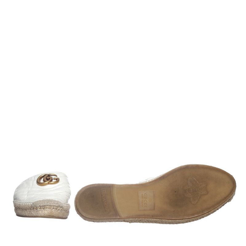 Mule-Gucci-Rafia-e-Couro-Branco-