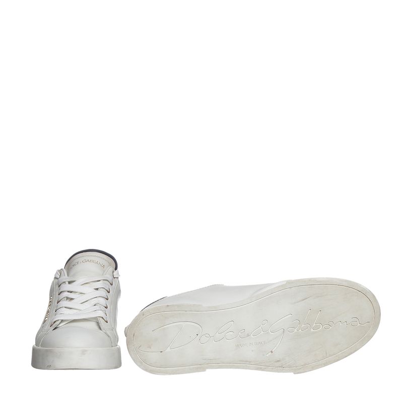 Tenis-Dolce---Gabbana-Couro-Branco