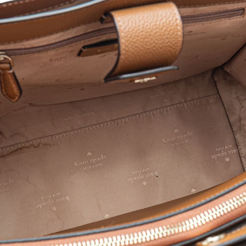 Bolsa-Kate-Spade-Tote-Couro-Caramelo-