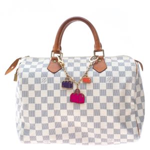 Bolsa Louis Vuitton Speedy 30 Damier Azur