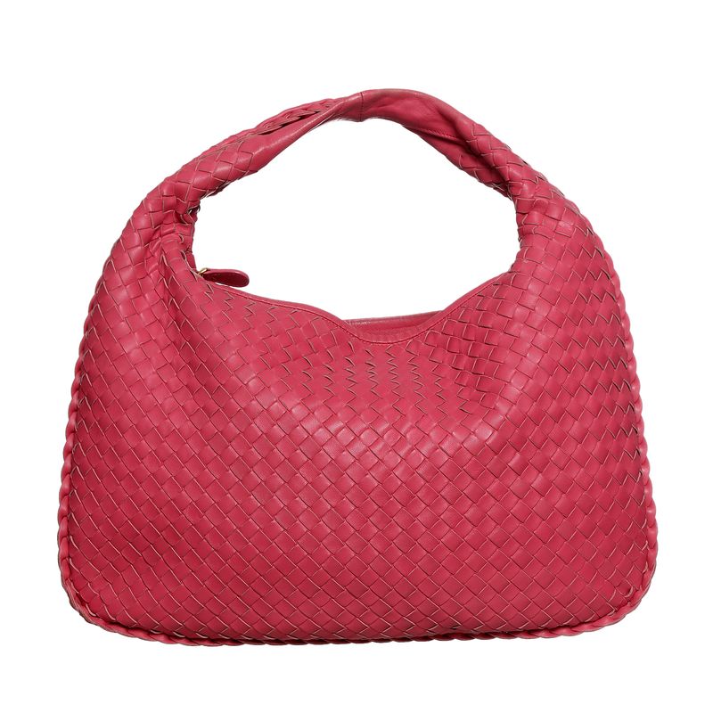 Bolsa-Bottega-Veneta-Hobo-Intrecciato-Rosa