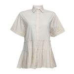 Camisa-Aluf-Plissada-Bege