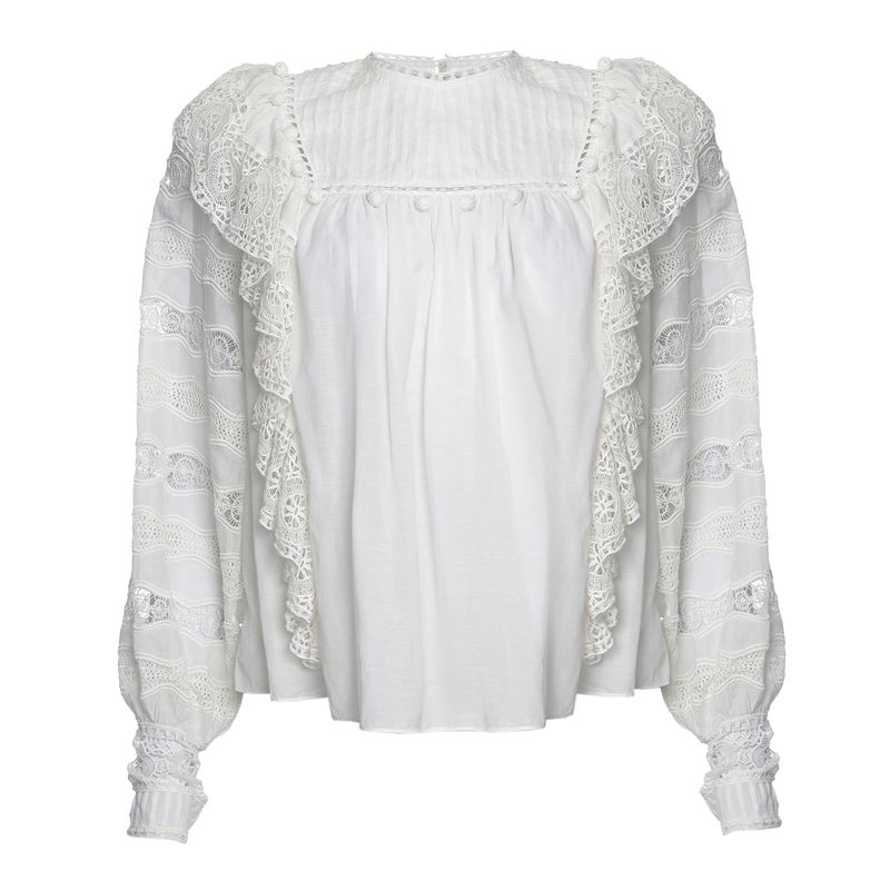Blusa-Ulla-Johnson-com-Renda-Branca