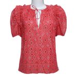Blusa-Ulla-Johson-Estampada-Rosa