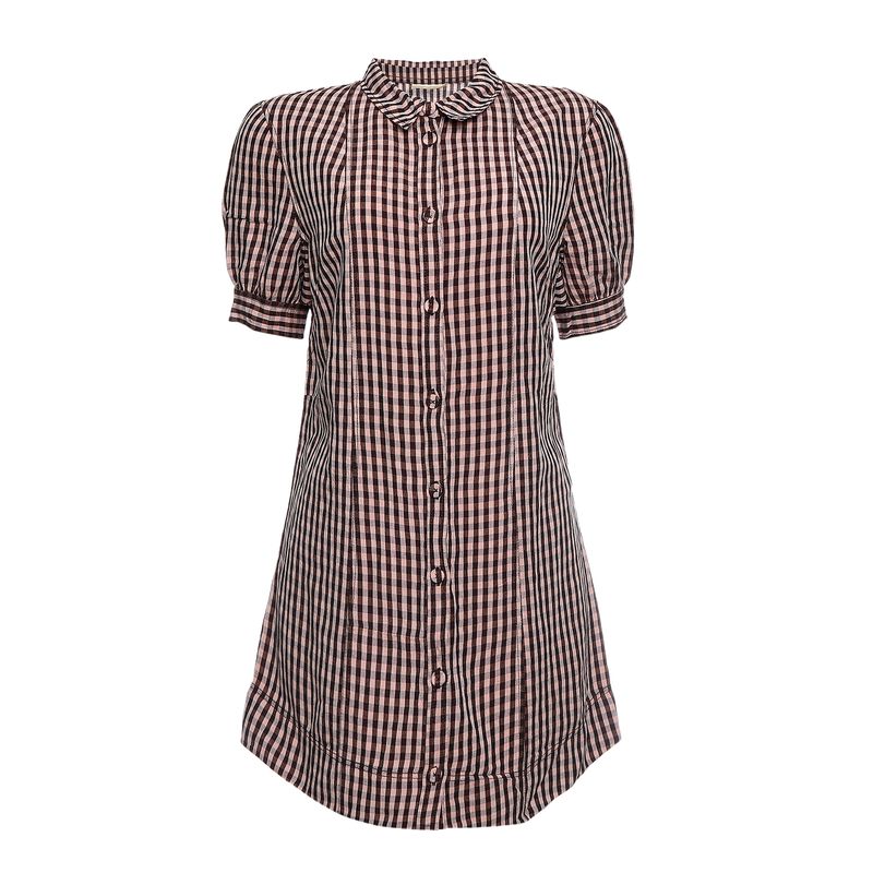 Vestido-De-Goeye-Xadrez-Rosa