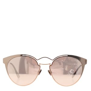 Óculos Christian Dior Metal Espelhado Rose