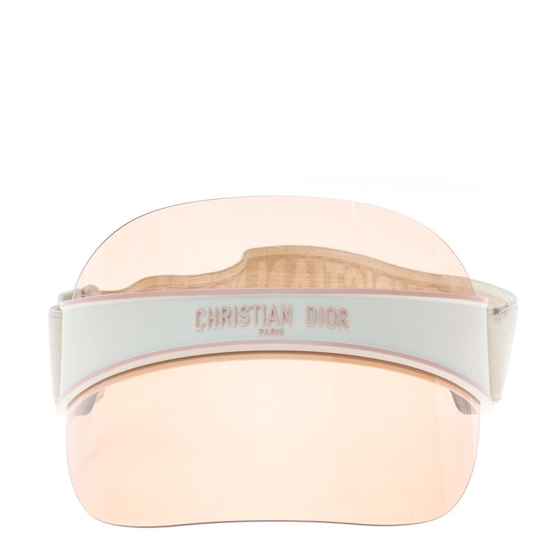 Viseira-Christian-Dior-Acrilico-Rosa