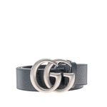 Cinto-Gucci-Double-G-Couro-Preto