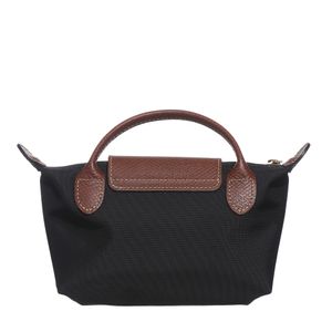 Bolsa Longchamp Le Pliage De Mão Preta