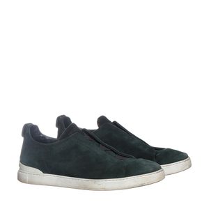 Tênis Ermenegildo Zegna Camurça Verde