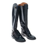 Bota-Chanel-Montaria-Couro-Preto-