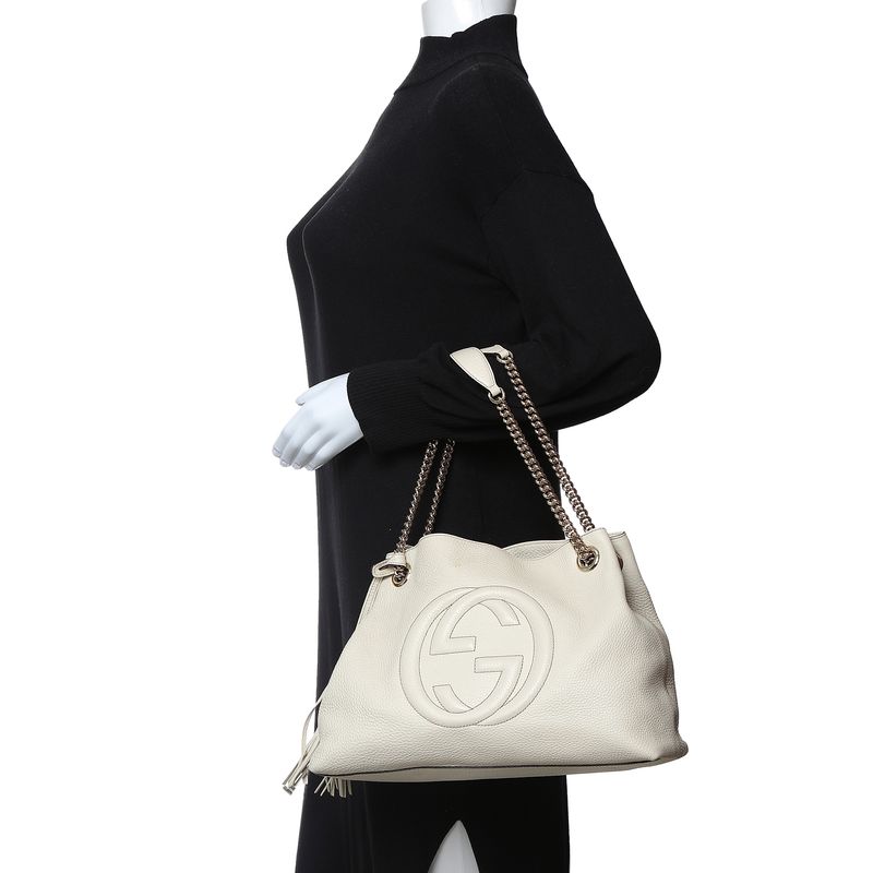 Bolsa-Gucci-Soho-Shoulder-Branca