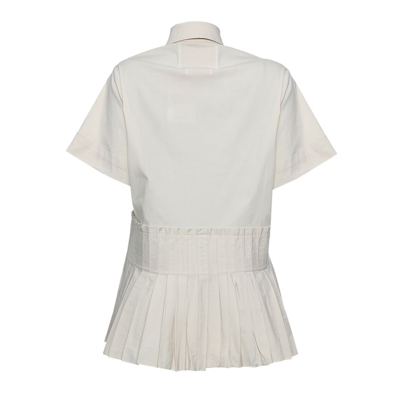 Camisa-Aluf-Plissada-Bege