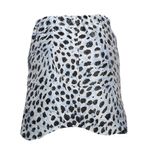 Saia-Ganni-Estampa-Animal-Print-Azul-