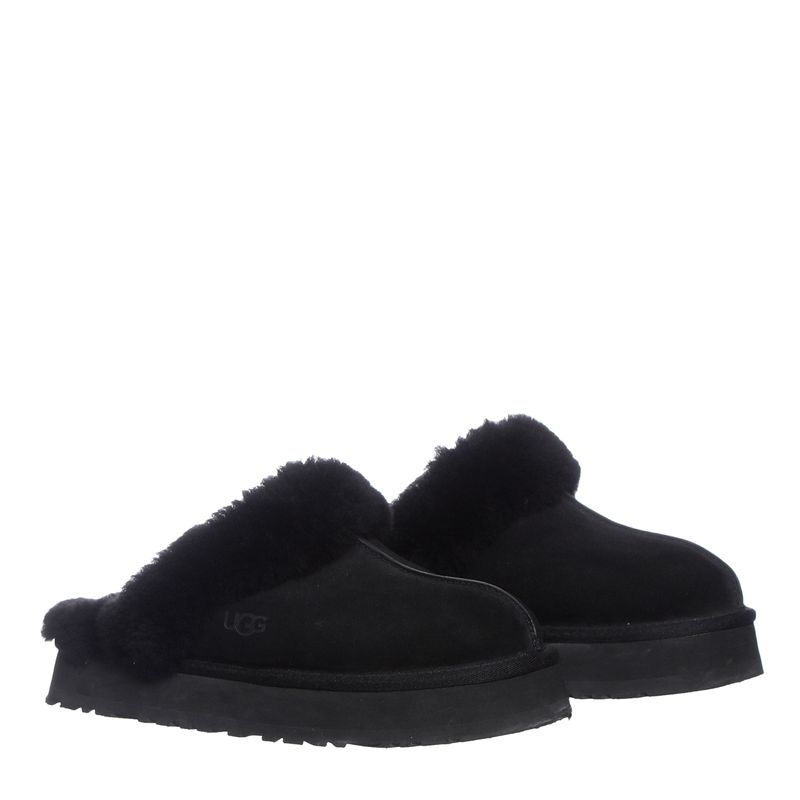 Sapato-Ugg-Mule-Disquette-Preto