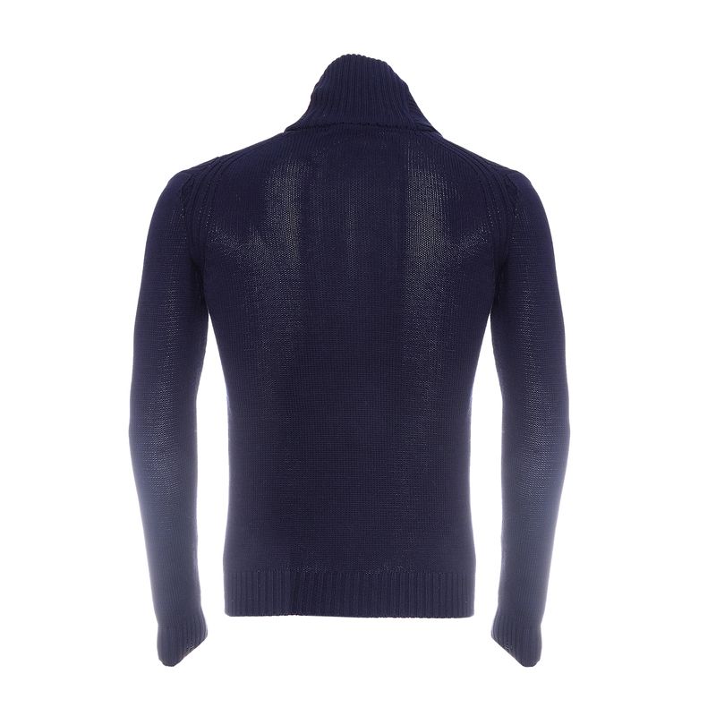 Sueter-Carolina-Herrera-Trico-Azul-Marinho