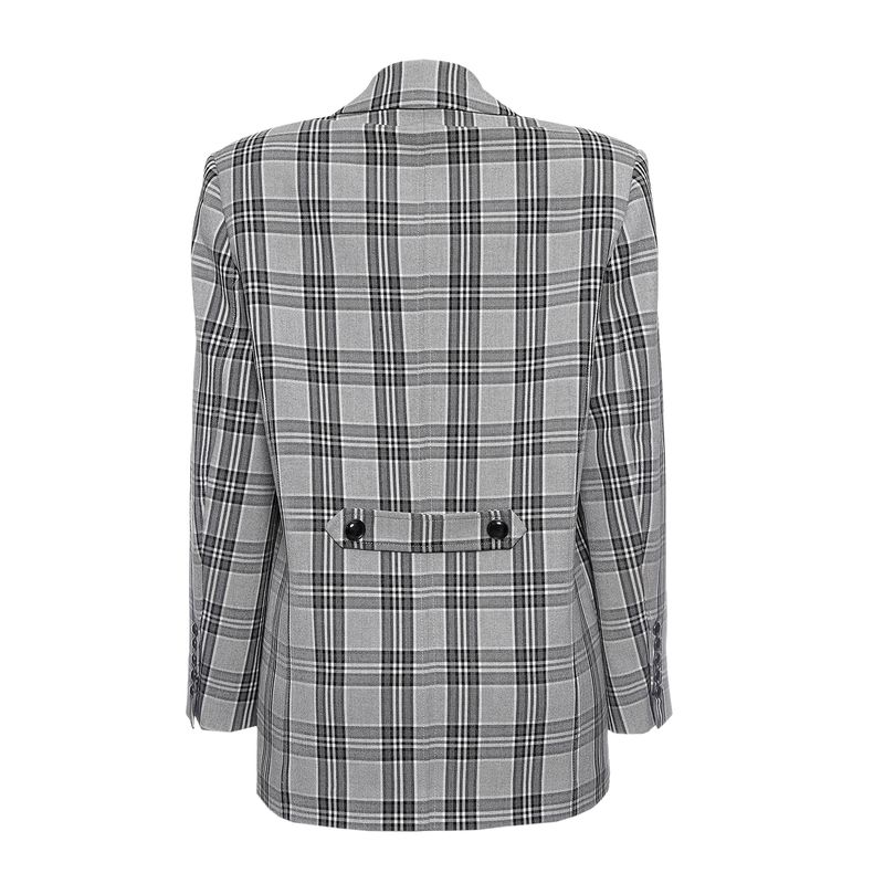 Blazer-NV-Xadrez-Cinza