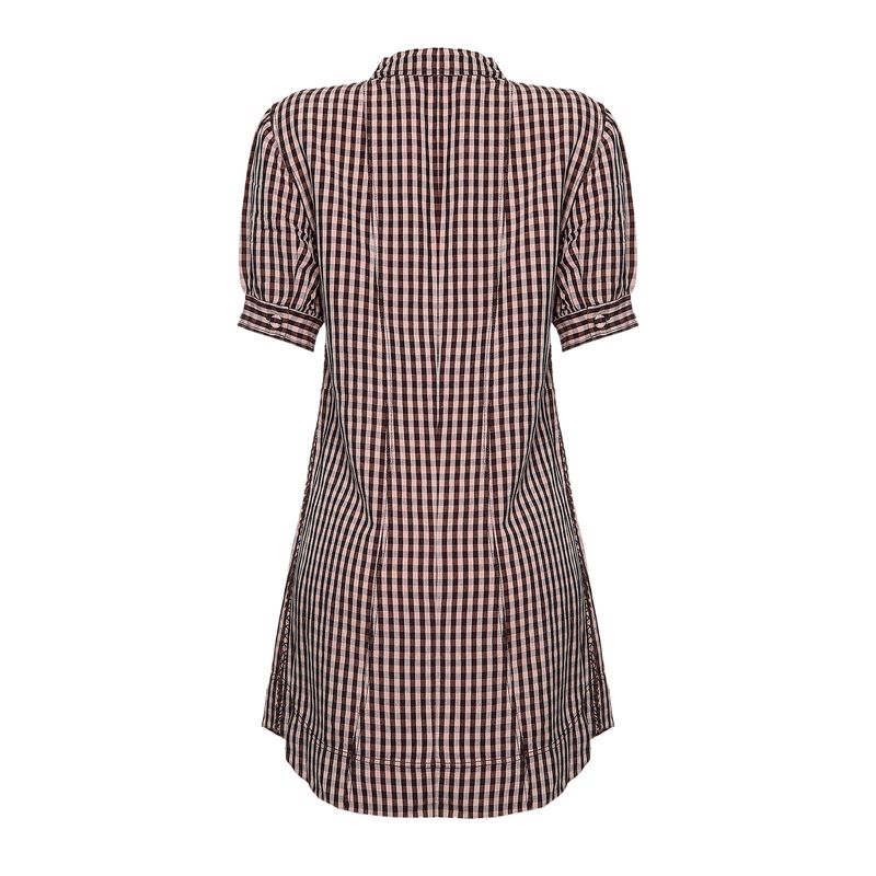 Vestido-De-Goeye-Xadrez-Rosa