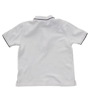 Blusa Hugo Boss Infantil Polo Branca