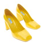Sapato-Prada-Verniz-Amarelo-