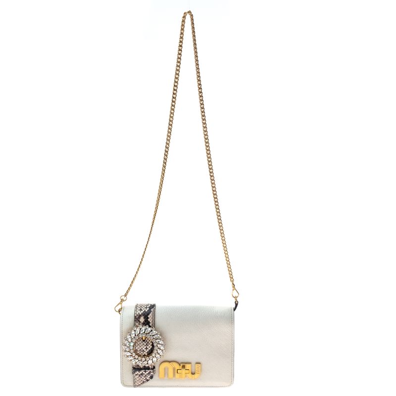 Bolsa-Miu-Miu-Couro-Creme