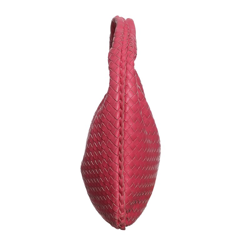 Bolsa-Bottega-Veneta-Hobo-Intrecciato-Rosa