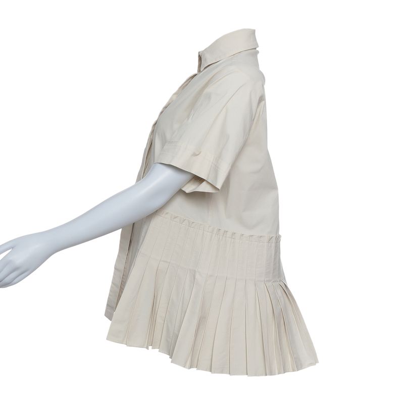 Camisa-Aluf-Plissada-Bege