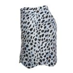 Saia-Ganni-Estampa-Animal-Print-Azul-