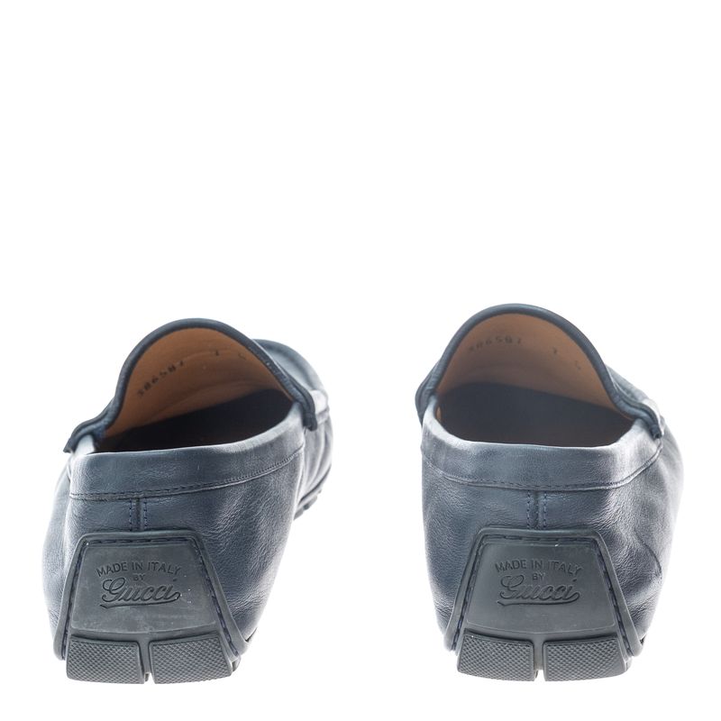 Mocassim-Gucci-Couro-Marinho
