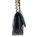 Bolsa-Chanel-Classic-Double-Flap-Jumbo-Preta-