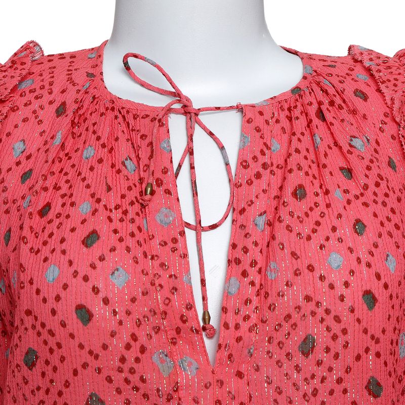 Blusa-Ulla-Johson-Estampada-Rosa