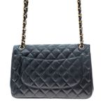 Bolsa-Chanel-Classic-Double-Flap-Jumbo-Preta-